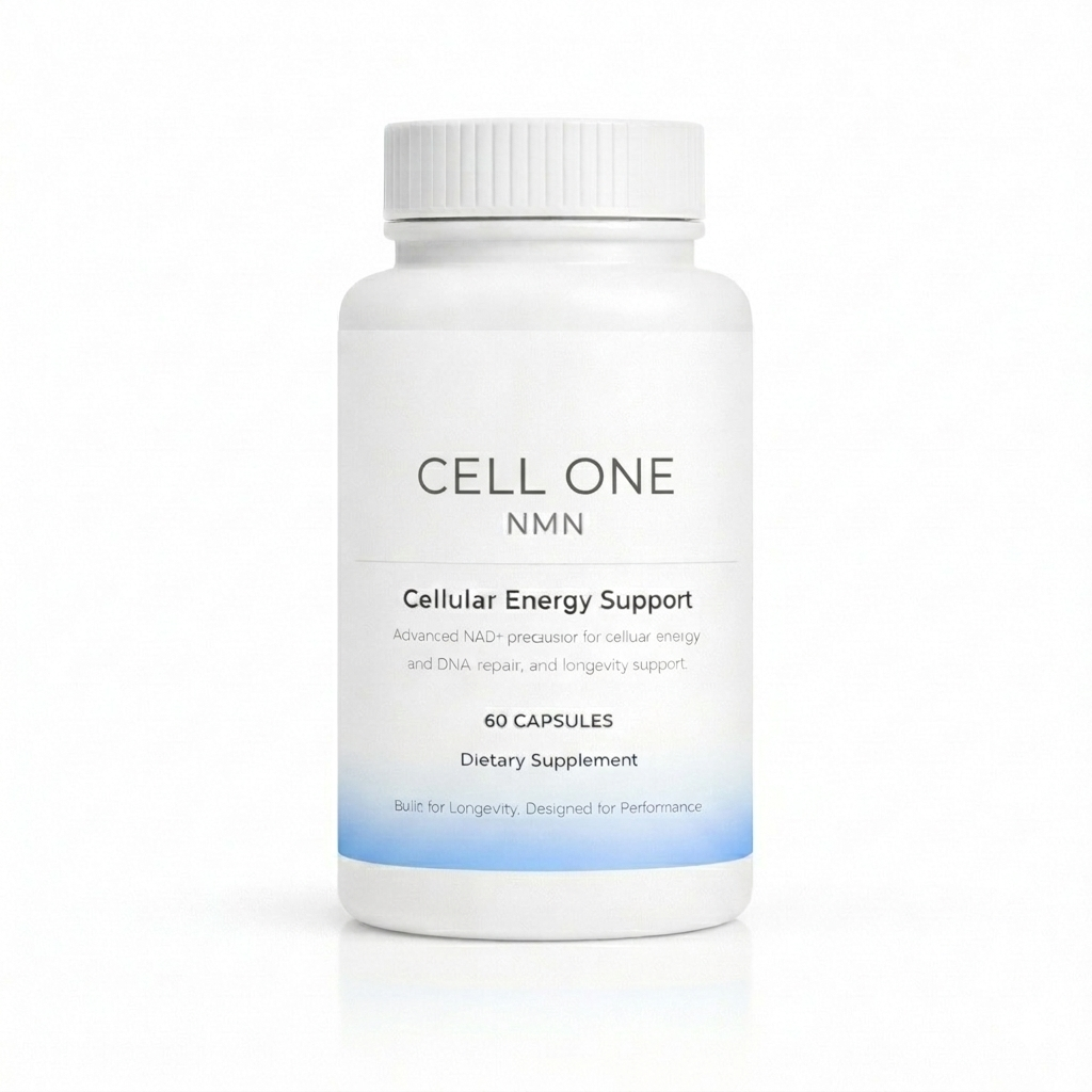 Cell One - 60 x 99% Pure NMN for NAD+ 500mg Capsules