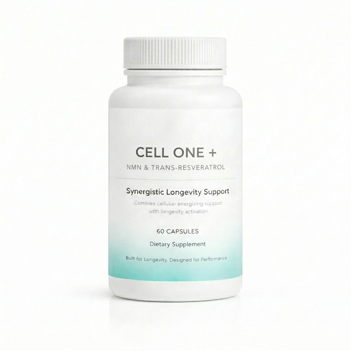 Cell One Plus - 60 x 2 in 1 NMN & Trans-Resveratrol 500mg Capsules