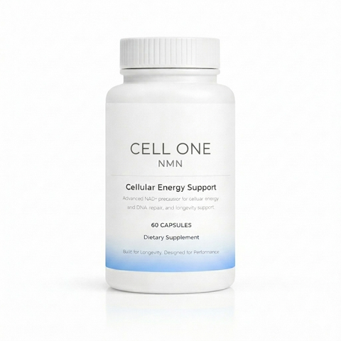 Cell One - 60 x 99% Pure NMN for NAD+ 500mg Capsules