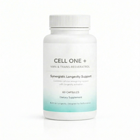 Cell One Plus - 60 x 2 in 1 NMN & Trans-Resveratrol 500mg Capsules