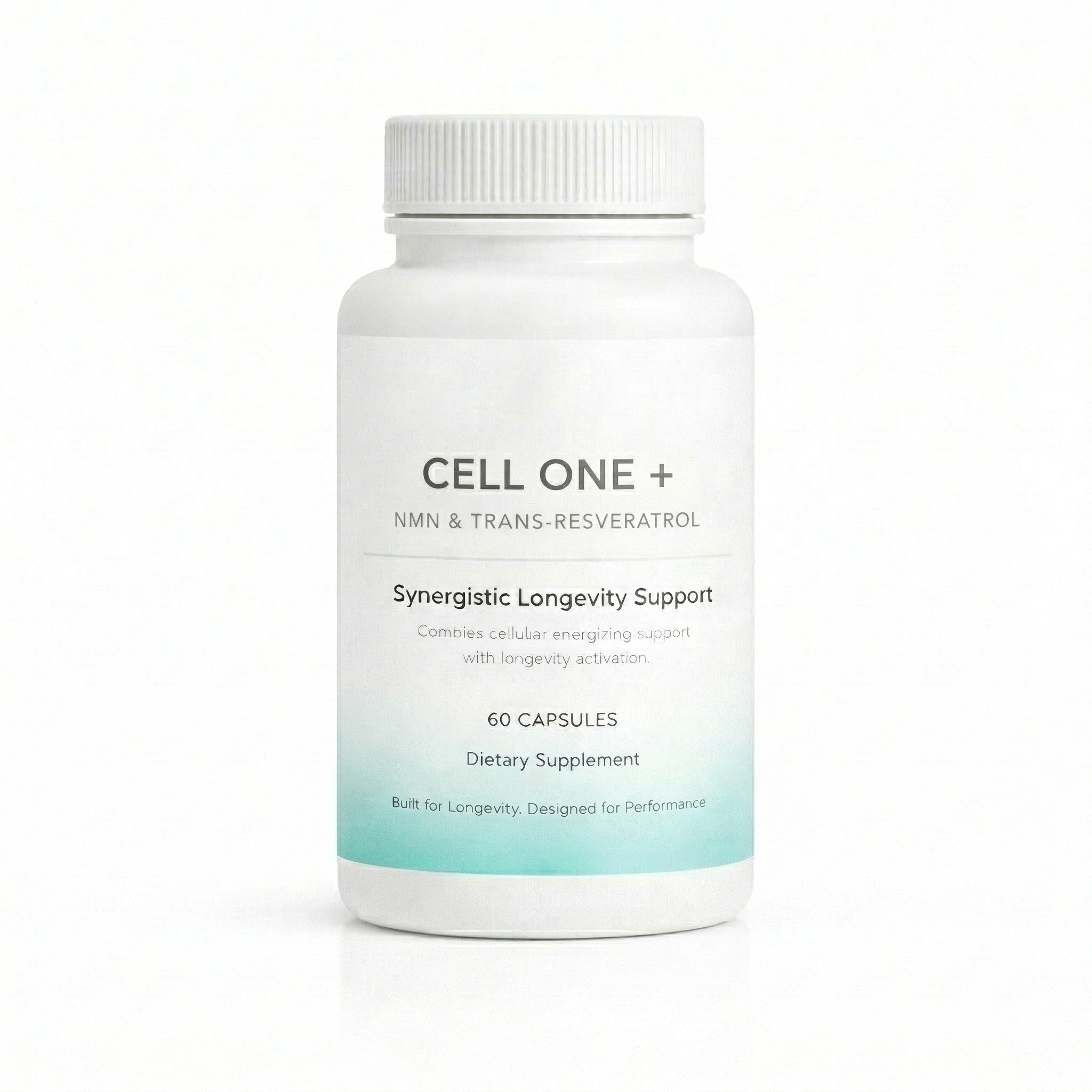 Cell One Plus - 60 x 2 in 1 NMN & Trans-Resveratrol 500mg Capsules