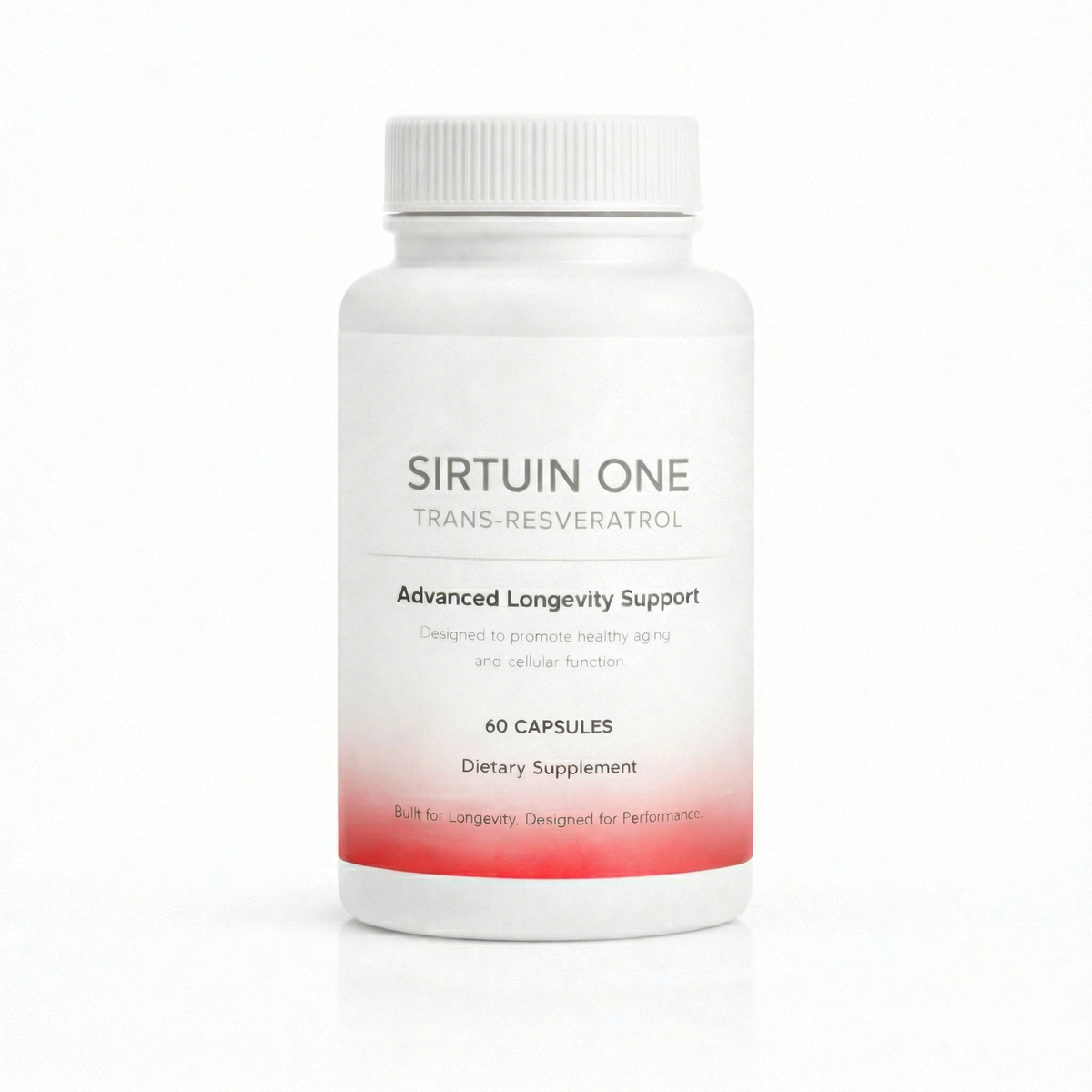 Sirtuin One - 60 x 98% Purity  Trans-Resveratrol 500mg Capsules
