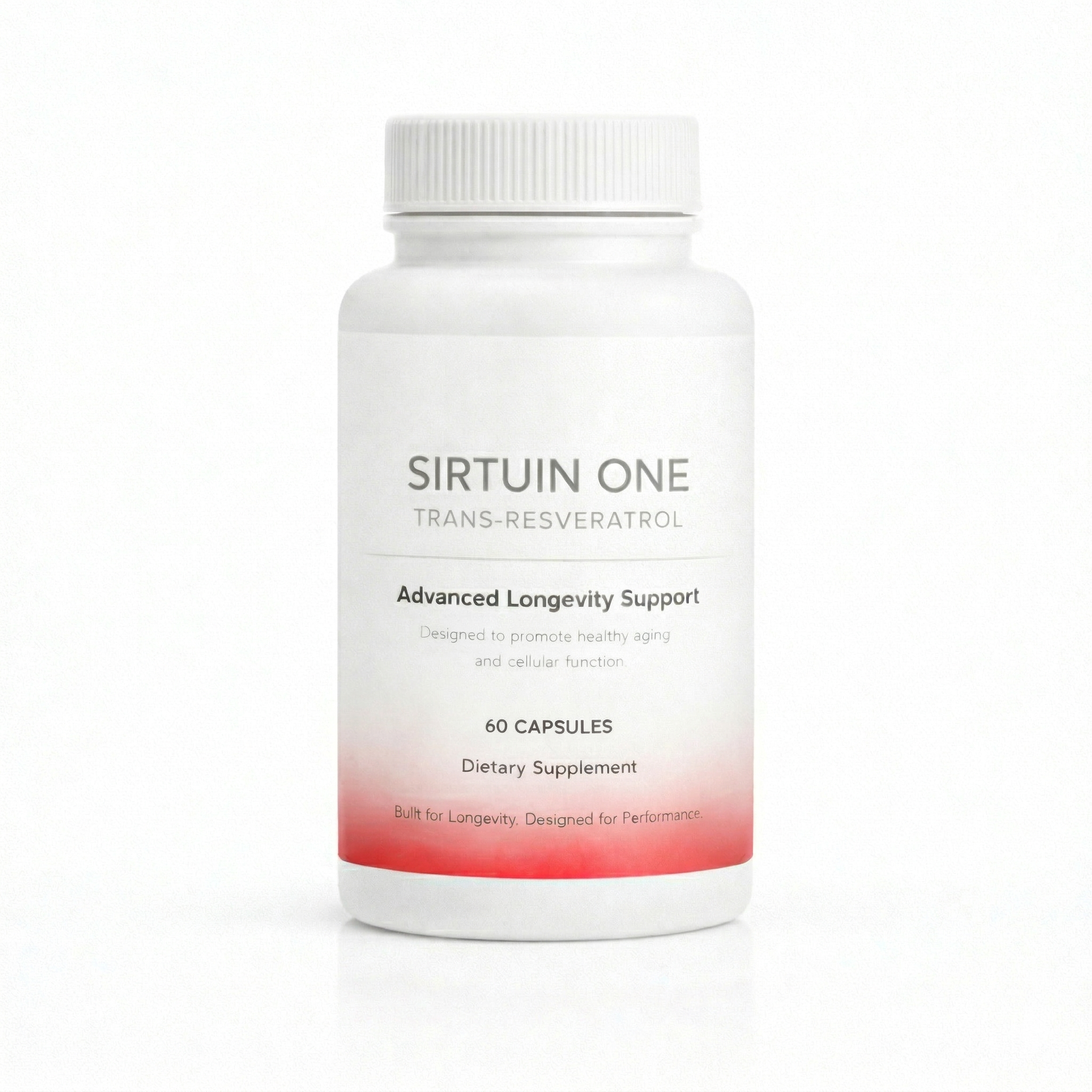 Sirtuin One - 60 x 98% Purity  Trans-Resveratrol 500mg Capsules