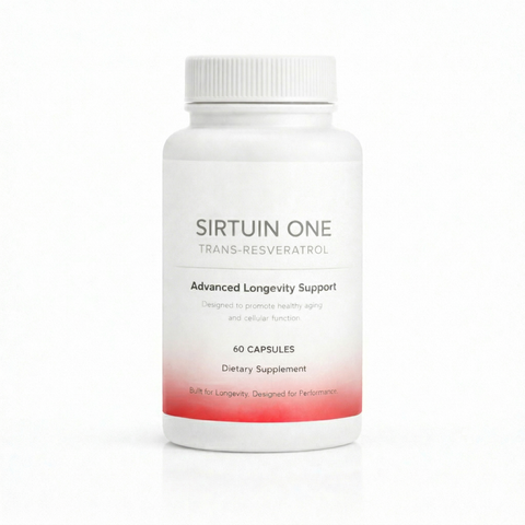 Sirtuin One - 60 x 98% Purity  Trans-Resveratrol 500mg Capsules